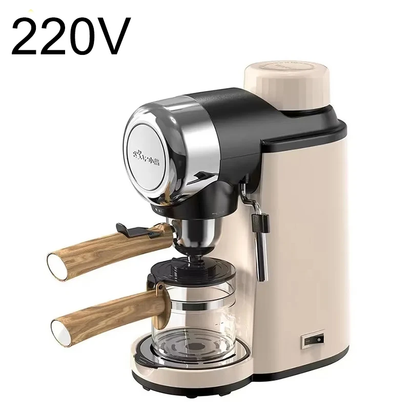 

Новая итальянская кофеварка 2025, бытовая маленькая полуавтоматическая офисная экстракция и встроенная машина для заваривания кофейника с пеной