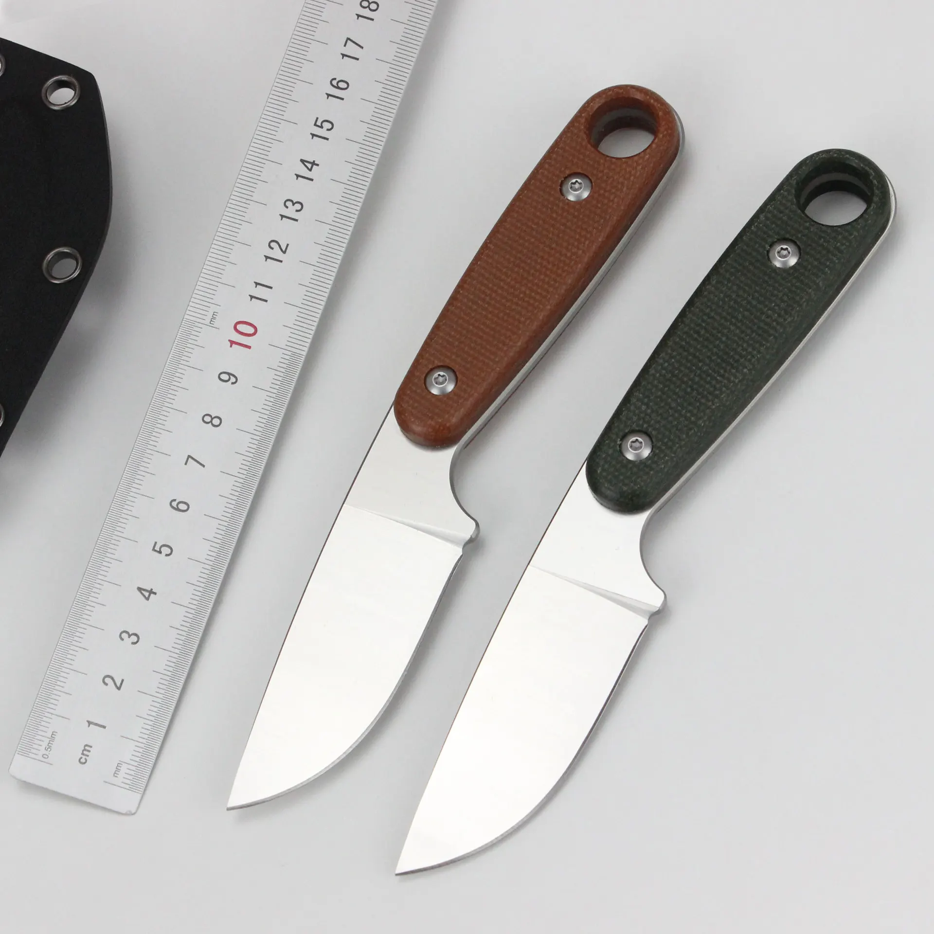 

Карманный нож GT0159 с фиксированным клинком 14C28N, охотничьи ножи с рукояткой, тактические инструменты для выживания и повседневного использования с K-ножнами