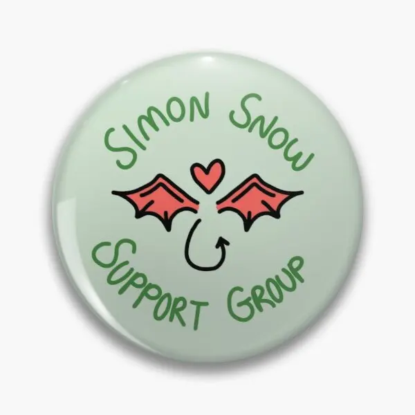 Simon Snow Support Group  Customizable Soft Button Pin Lapel Pin Hat Jewelry Decor Badge Cartoon Women Gift Brooch Collar Lover
