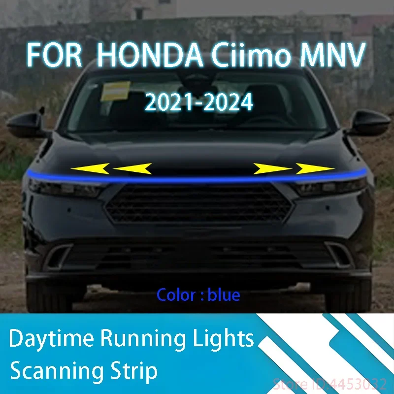 DRL Start Scan Strips Light ДЛЯ HONDA Аккорд 1993-2014 Декоративная лампа на капоте автомобиля 12 В 59