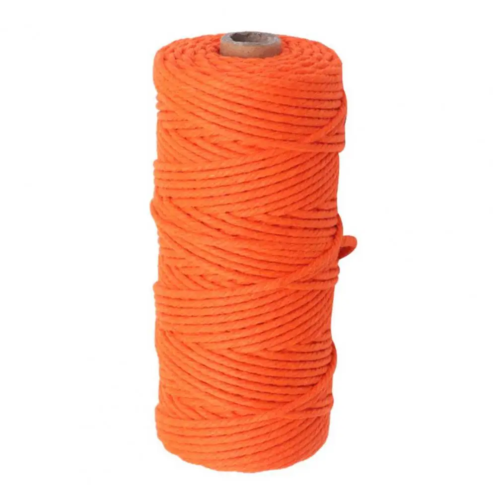 

Плетеный хлопковый шнур, однотонный, не выцветающий, долговечный, 2 мм, цвет DIY кисточка, вязаный крючком шнур, вязание крючком, рукоделие