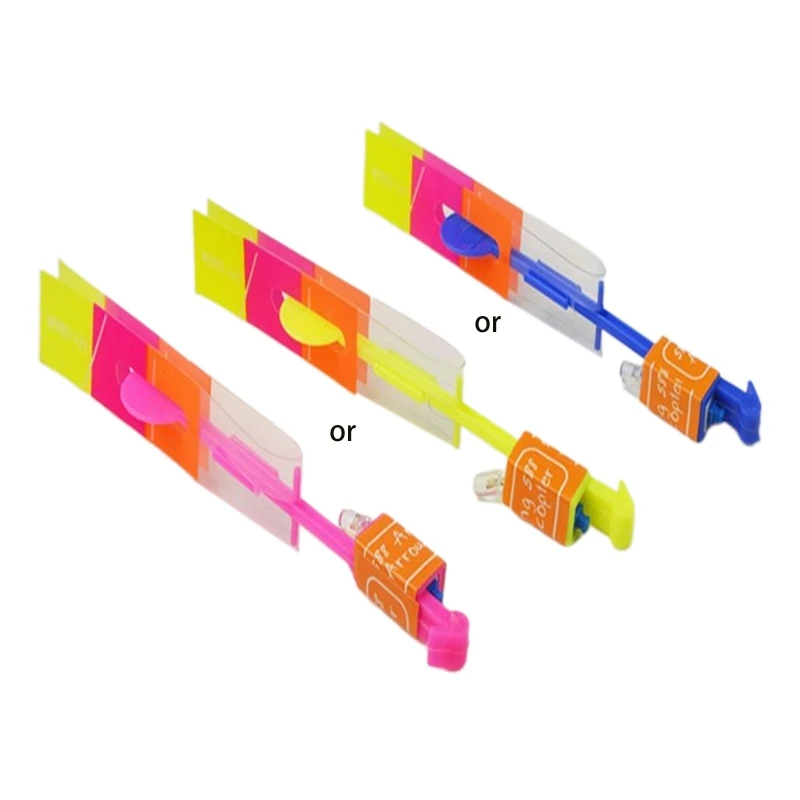 

Rocket Helicopters with LED Lights for Kids Bamboo Dragonfly Glow in The Dark