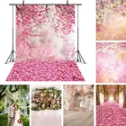 Розовые весенние цветущие цветы лепесток ветка любовь свадьба Вечеринка ребенок сценический фон для фотосъемки для фотостудии