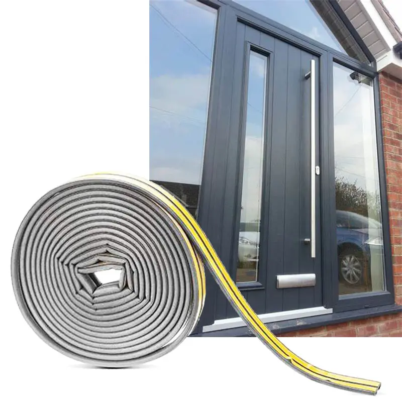 Серая Плотная Пенопластовая Лента Звукоизоляционная Амортизирующая