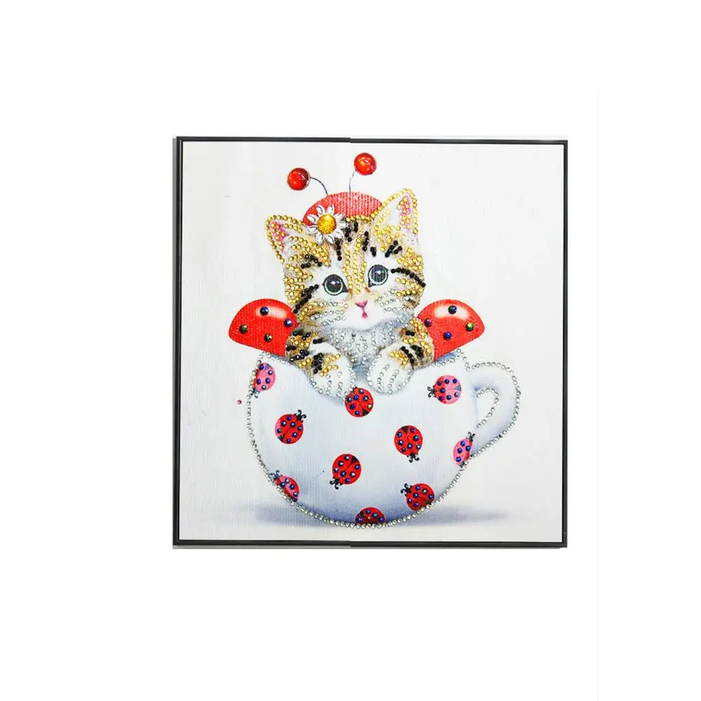 

5D Diy Peacock Butterfly Diamond Animal Painting Owl Swan Cat Resin Crystal Embroidery Picture Home Decorative Cross Stitch