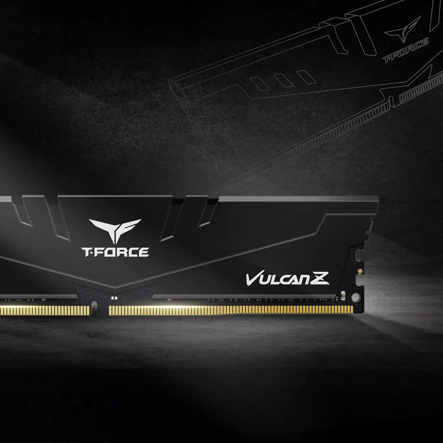 TEAMGROUP T-Force Vulcan Z DDR4 2x8 ГБ/2x16 ГБ 3200 МГц (PC4-25600) CL16 Модуль памяти для настольных ПК Ram