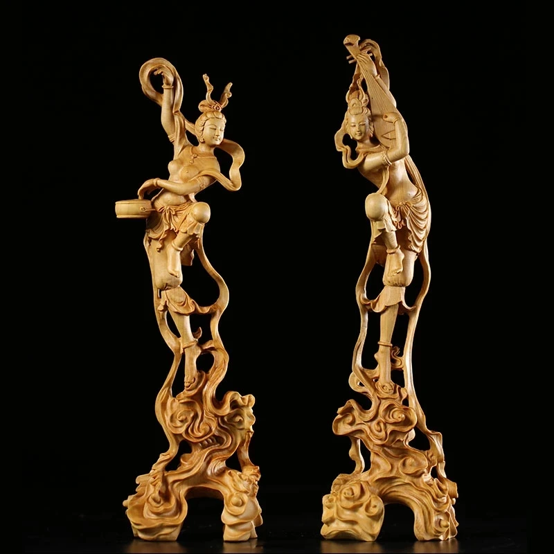 Летающая Фея Dunhuang 24/25 см, Женская коллекция, красота, украшение, летающий ангел