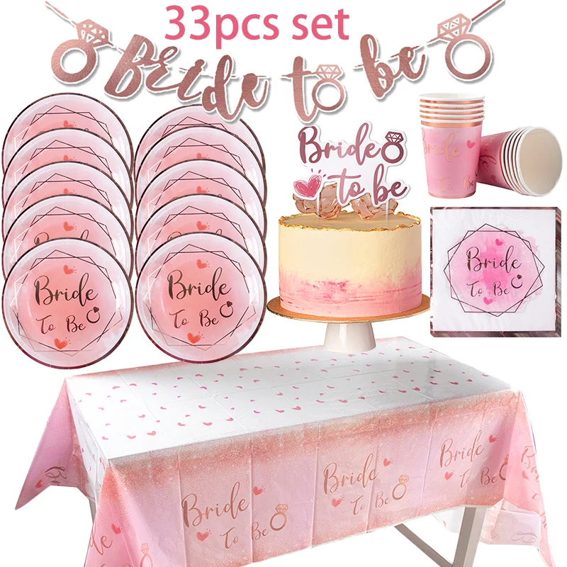 

Набор одноразовой посуды для свадьбы