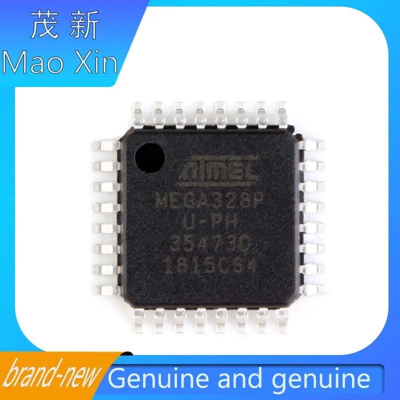 

100% brand new original genuine ATMEGA328P-AU 8-bit microcontroller AVR 32K flash memory TQFP-32