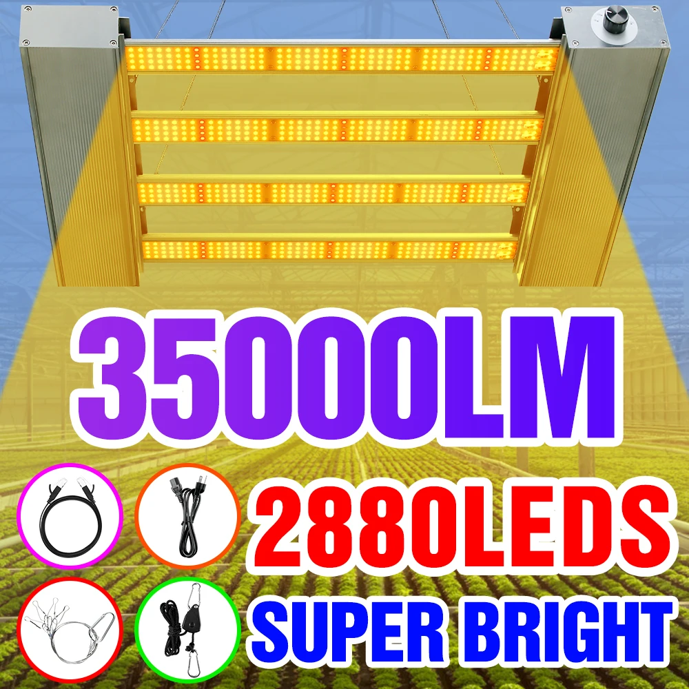 

5000W Full Spectrum Phytolamp For Plants Flower Seedlings LED Grow Lights Greenhouse Hydroponics Growing System LED Phyto Lamps