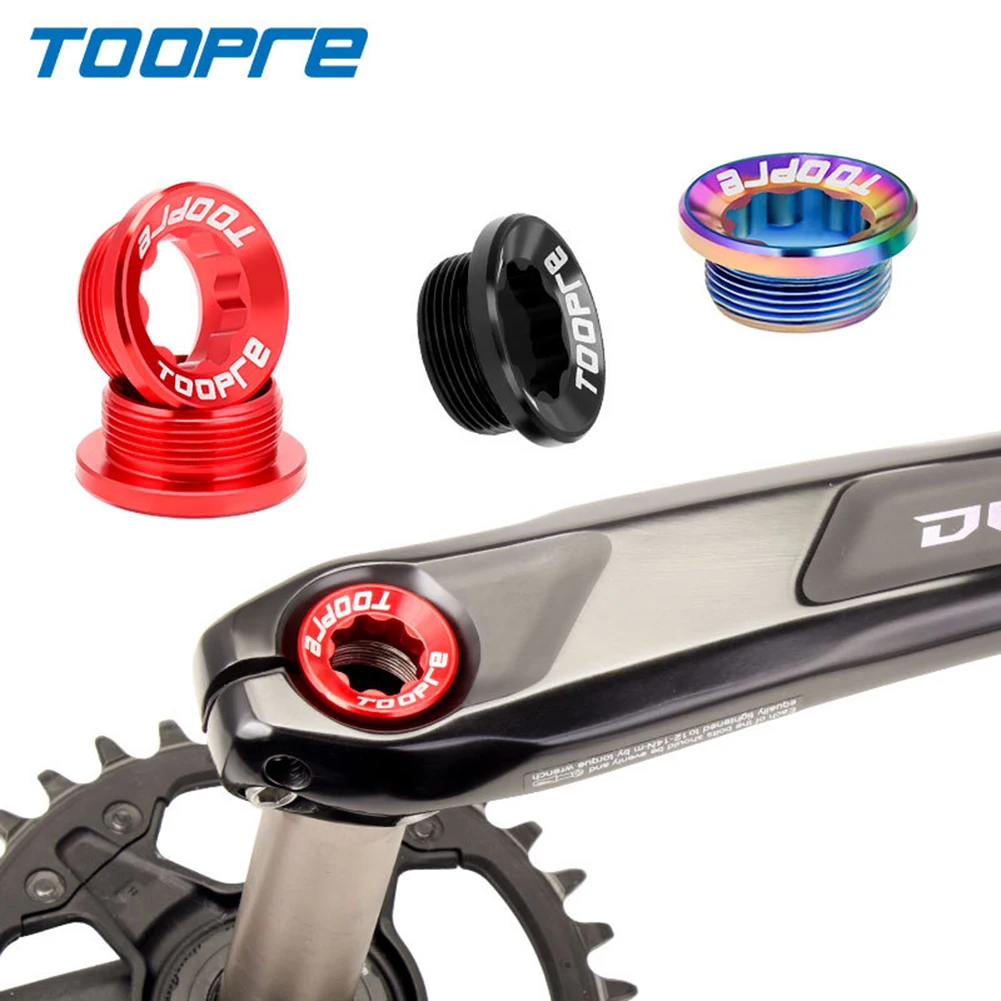 

M20x8mm Bicycle Crank Bolt Aluminum Alloy MTB Bike Bottom Bracket Cap Crankset Screw Chainwheel Cycling Repair Part Accessories