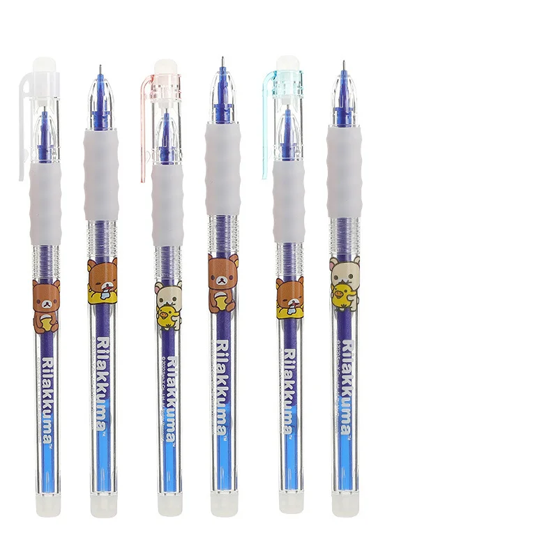Гелевая ручка AIHAO GP1751 Rilakkuma Kawaii со стираемыми чернилами школьные и офисные