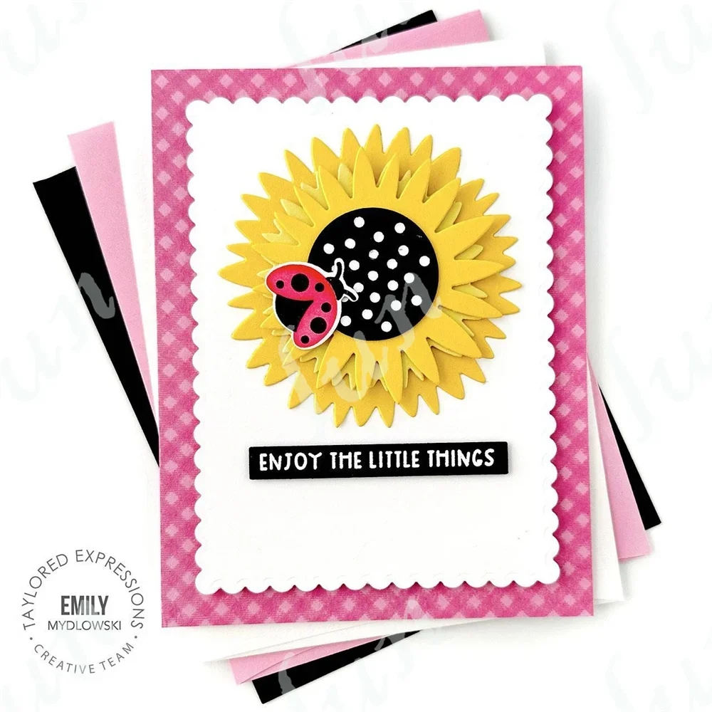 Маленькие металлические штампы с насечками трафареты для 2024 года новый стиль