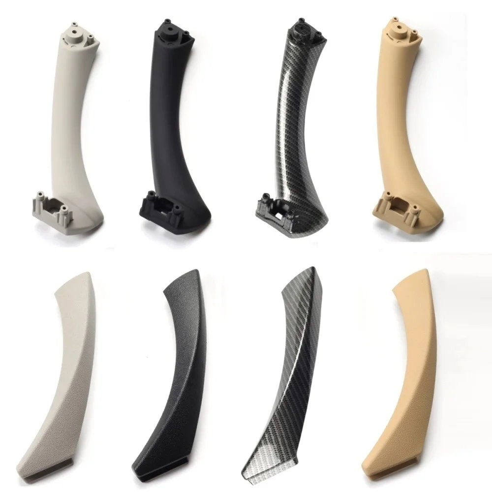 

Car Inner Handle Interior Door Panel Pull Trim Cover Gray Beige Black left Right For BMW 3 series E90 E91 316 318 320 325 328