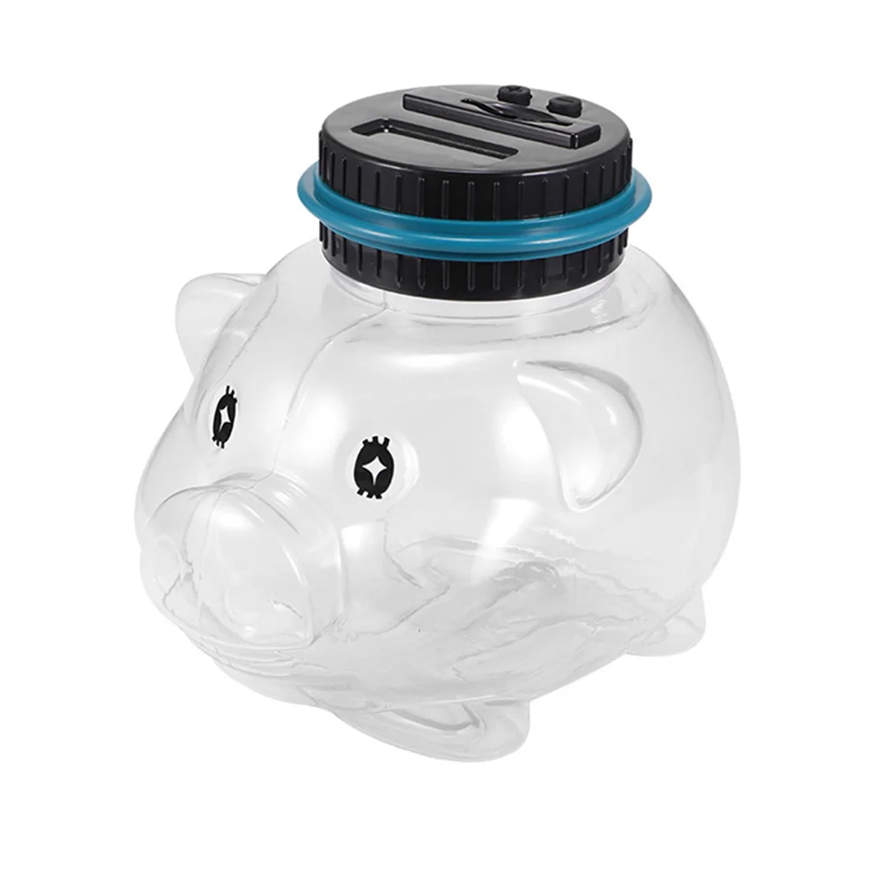 

Money Saving Pot Password Piggy Bank Kids Digital Counting Jar Coin Coins Savings Banks Box Sorter