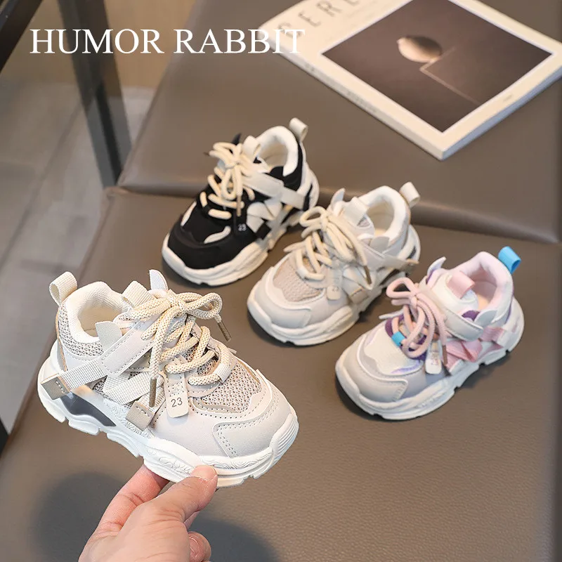 Enlarge Girls Sneakers Spring Autumn New Children Tennis Shoes Boys Running Shoes Sports Shoes for Toddlers Baby Boy Sneakers Kids Shoes