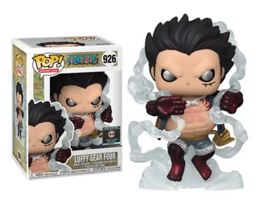 Фигурка Funko pop One Piece серии Luffy Gear four 926# - игрушка для комнаты и автомобиля, подарок для детей.
