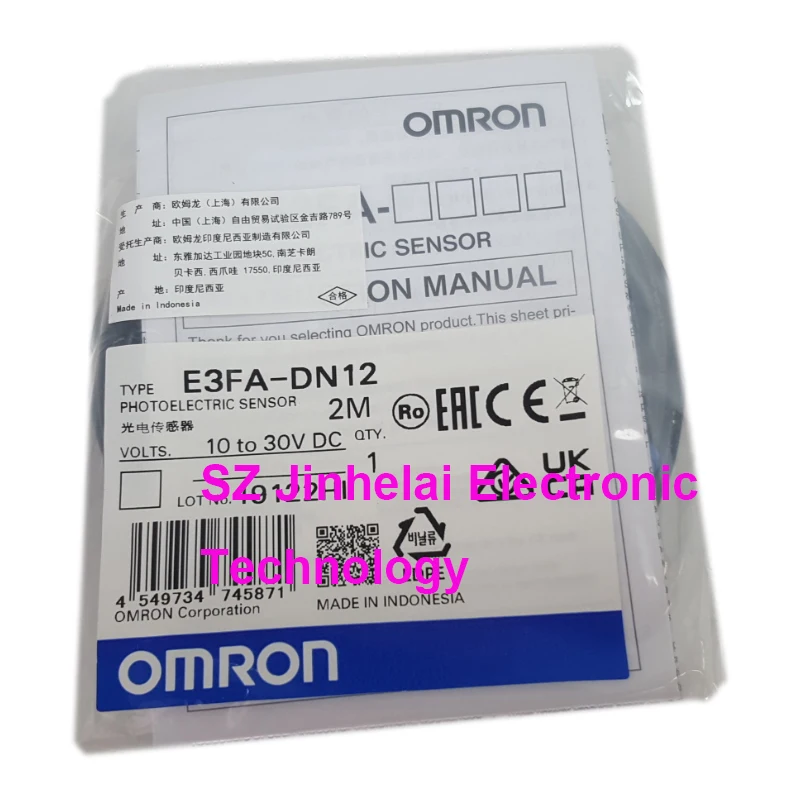

100% новый и оригинальный фотоэлектрический цилиндрический переключатель Φ OMRON 2M 10-30VDC