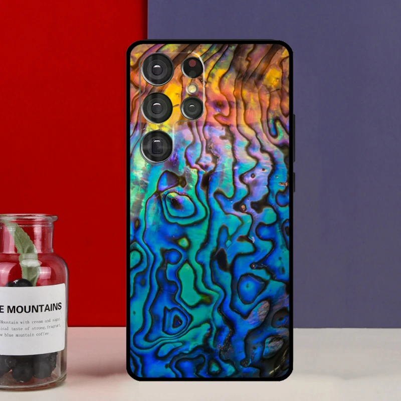 Чехол Abalone Sea Shell Texture Funda для Samsung Galaxy S25 Ultra S9 S10 S20 S21 FE S22 S23 Plus S24 Ultra, чехол для телефона (art.: 3920ccd981bc9) - 3920ccd981bc9