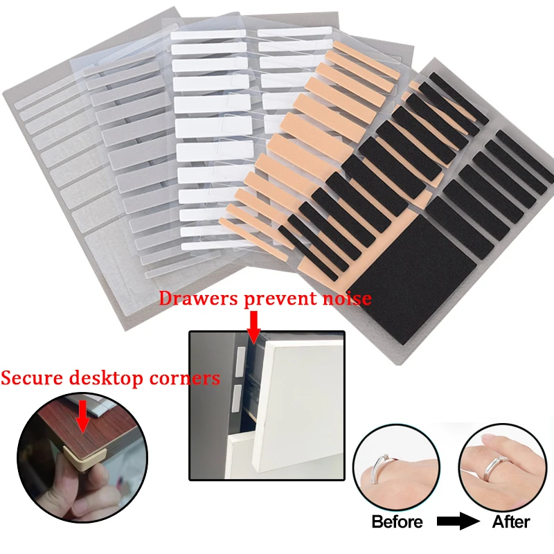 

95Pcs/5Sets Multipurpose Self adhesive Tape Pad Ring Size Adjuster For Loose Rings Making Jewelry Guard Damper Buffer Cushion