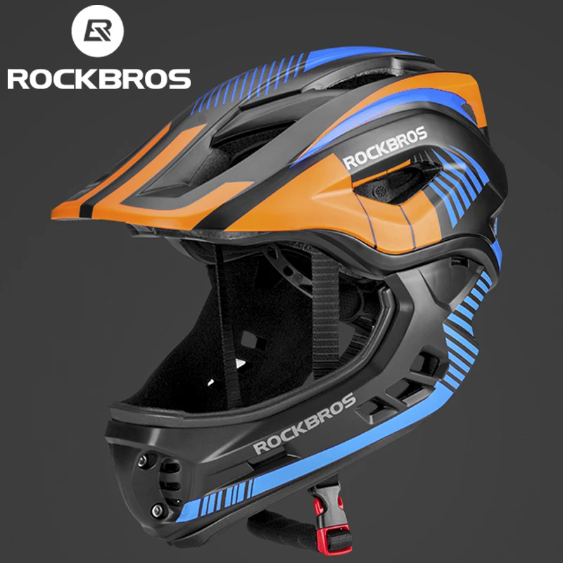 

ROCKBROS Bicycle Helmet Child Full Face Bike Helmets Bicycle EPS Sport High Security Safet Fast Shipping Cycling Accessories