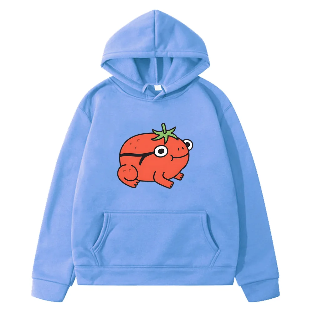 

Animal Frog Cute Print Hoodies Sudaderas Cartoon Children Soft Sweatshirts with Pocket Boys Girls Clothes Long Sleeve Kids Hoody