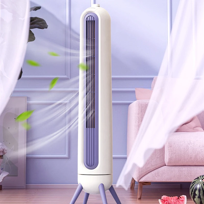 Беслопастной вентилятор бесшумный домашний вертикальный башенный напольный