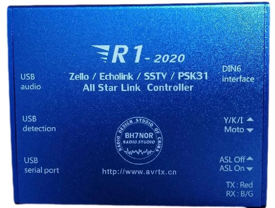 Latest R1-2020 ASL-Echolink-zello-YY Voice Interface Board USB Sound Card Version SSTV PSK31 AllStar Link Controller