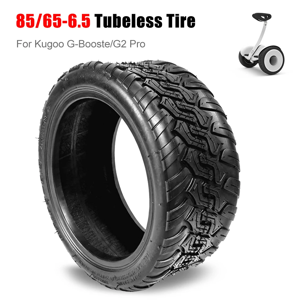 

85/65-6.5 Tubeless Tires for Kugoo G-Booster G2 Pro Electric Scooter Front and Rear Wheel Thick Wear-Resistant Vacuum Tyre Parts