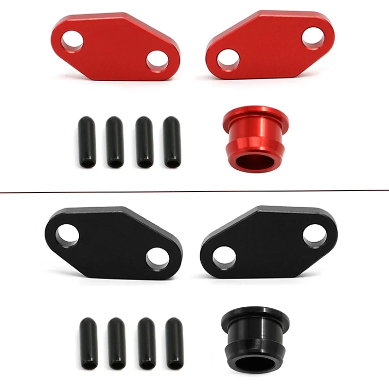 Блокировочная плита от смога для Honda XR650L NX650 FMX650 XR GB500 1993 - 2018 1994 1995 1996 1997 CNC, алюминий, красный, черный