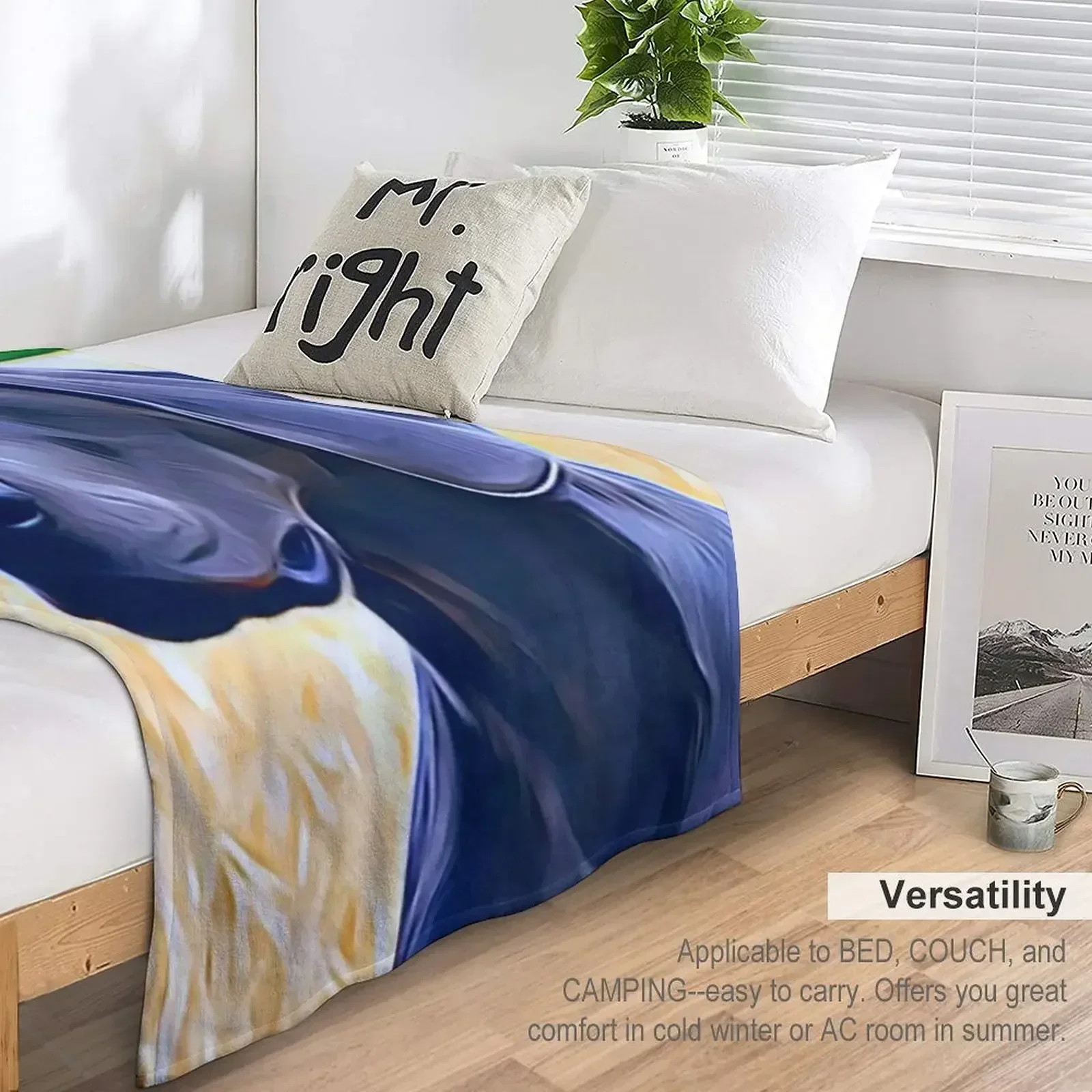 Новое одеяло для охотничьей собаки Weimaraner диван очень большое свободные одеяла в