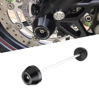 motorcycle aluminum alloy front wheel axle fork crash sliders for yamaha yzfr9 yzf r9 022