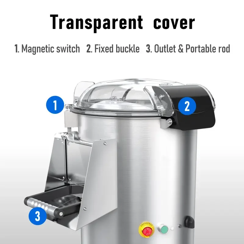 Электрическая овощечистка ASAKI 10L