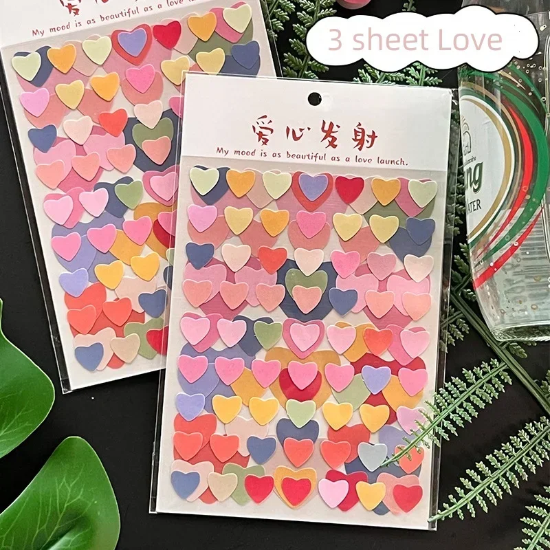 Кавайные цветные стикеры 