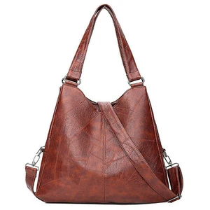 Fashion Retro Handbags Women's Bags Designer Patchwork PU Leather Bags Crossbody Bags