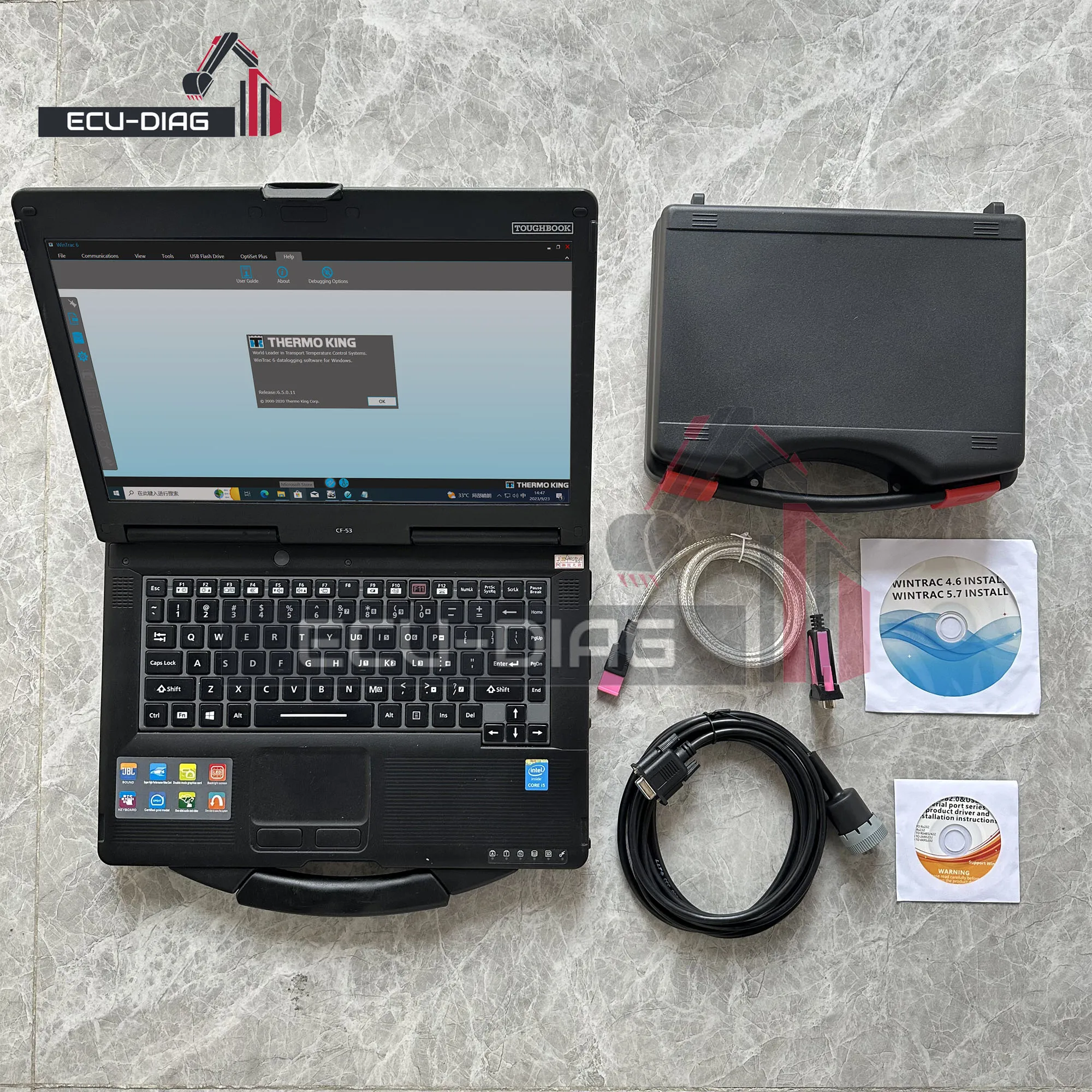 Для Thermo King диагностический инструмент 5.7 программное обеспечение вилочный