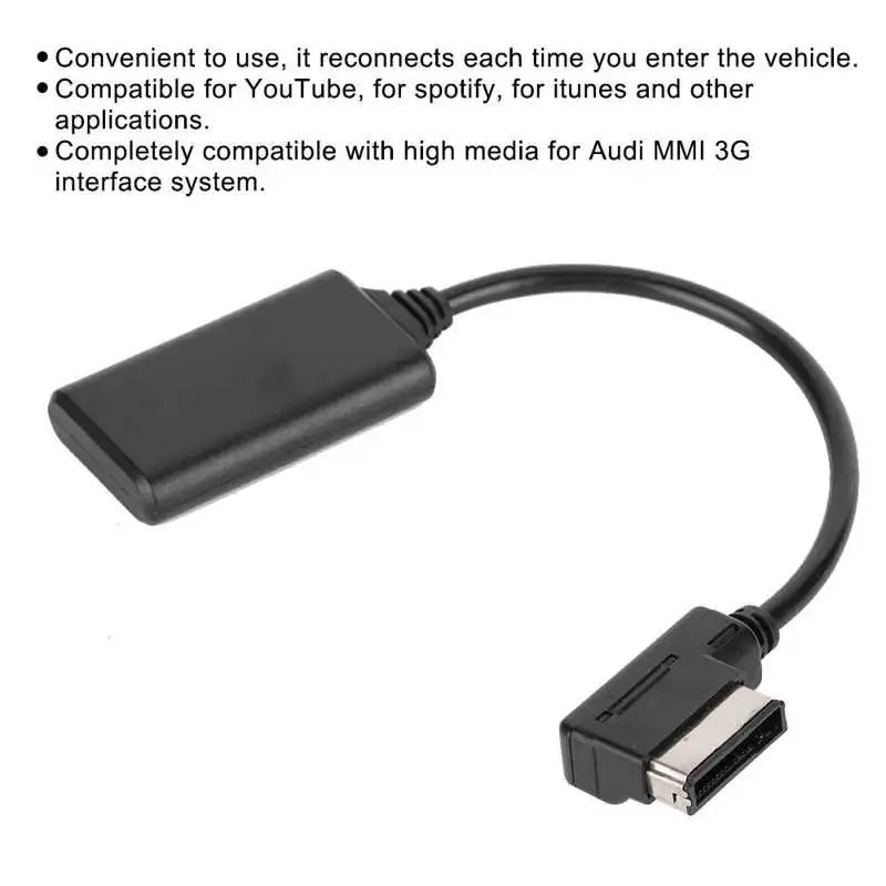 MDI AMI MMI беспроводной Aux Bluetooth-совместимый адаптер автомобильный аудиокабель для