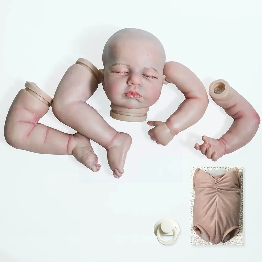 

19inch Finished Doll Size Already Painted Kits Loulou Many Veins Picture Same Body Very As With Details Lifelike With M0U8
