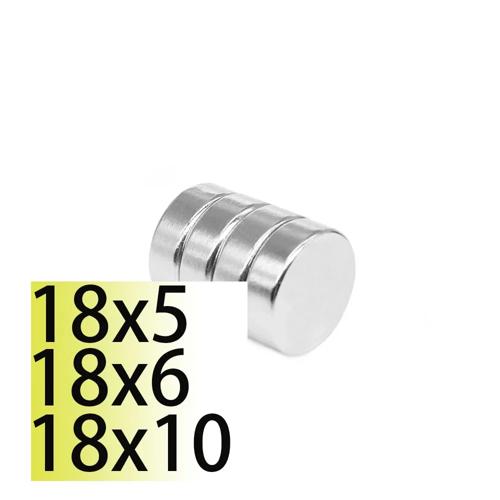 

10 шт., 30 шт., неодимовые магниты 18x5, 18x6, 18x10 мм