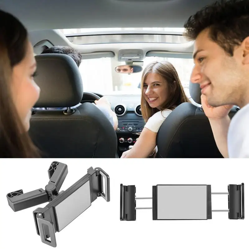 

Car Headrest Phone Holder 360-degree Rotation Flexible Stable Tablet Stand Auto Back Seat Accessories For Cell Phone And Tablet