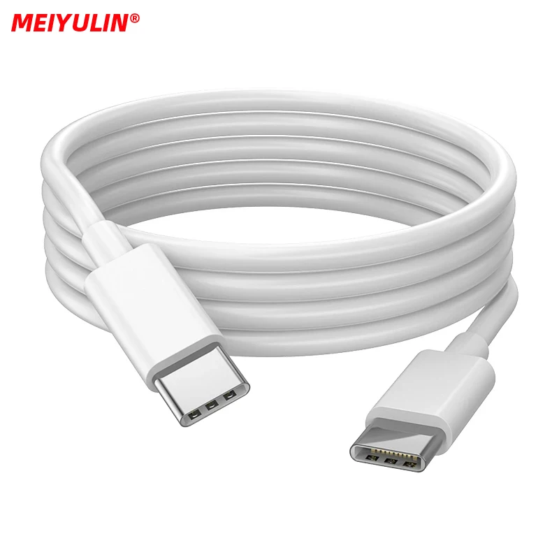 

New 60W USB C PD QC4.0 5A Type C To Type C Fast Charging Cable For Samsung Xiaomi Macbook Huawei Smartphone Line Data Sync Cable