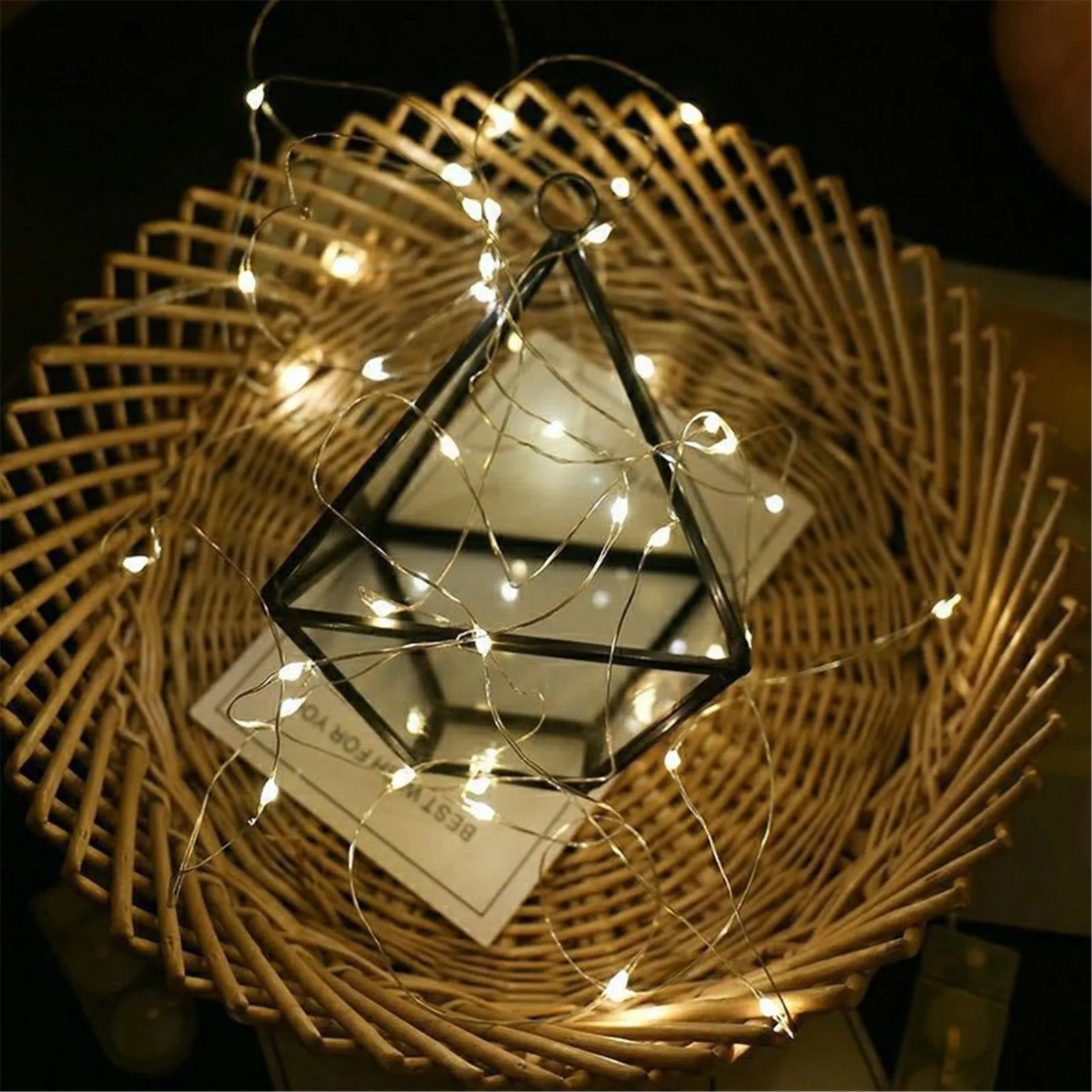 

Fairy String Lights Waterproof LED Twinkle Lights 3.3 Feet 10 Fairy Lights Battery Powered Decorative Lights DIY Crafting