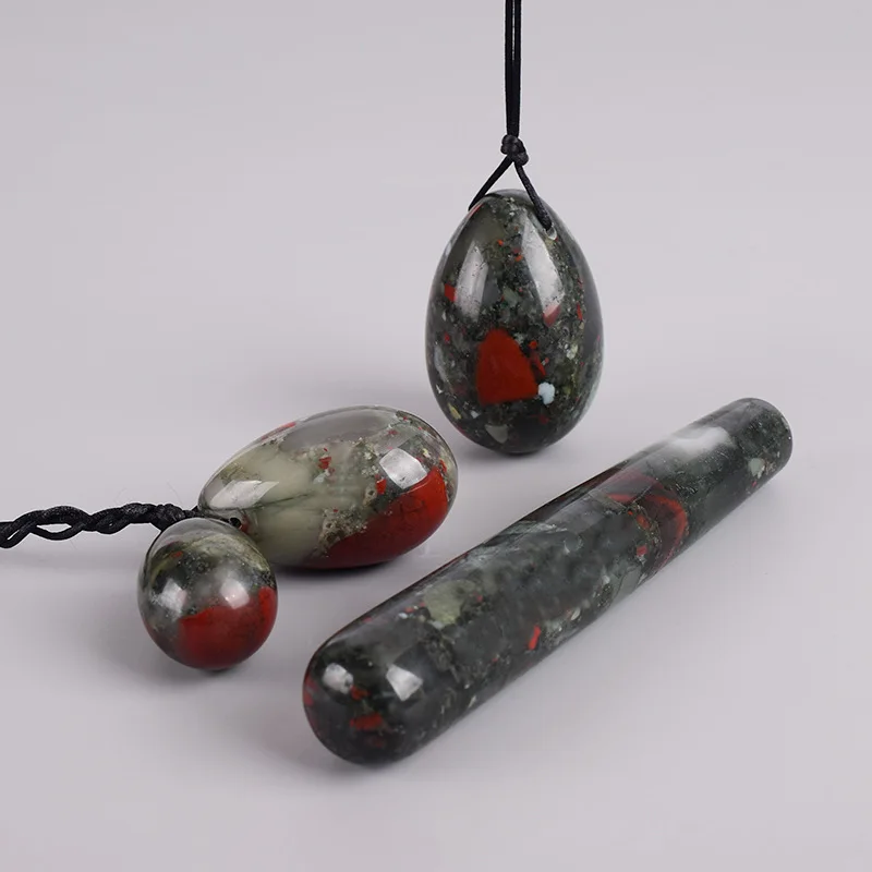 

New Natural Jade Massage Yoni Egg Vaginal Massage Balls Women Kegel Massage Vaginal Muscles Tightening Yoni Wand Massager Set