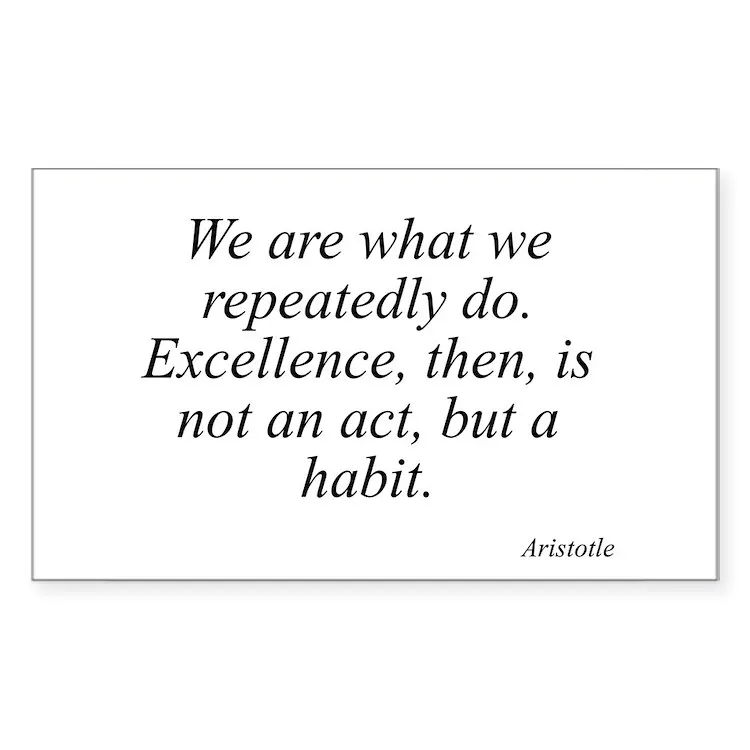 

Прямоугольная наклейка с цитатой аристоста 104, прямоугольная наклейка для декора ноутбука, спальни, автомобиля, милый мультяшный модный чемодан для общественных мест