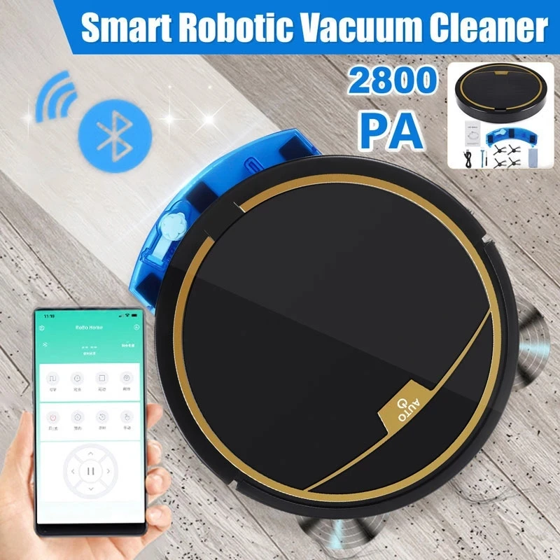 

Robot Vacuum Cleaner Mobile Phone App Remote Control Timing Wireless Vacuum Cleaner Wet and Dry Carpet Vacuum Cleaner