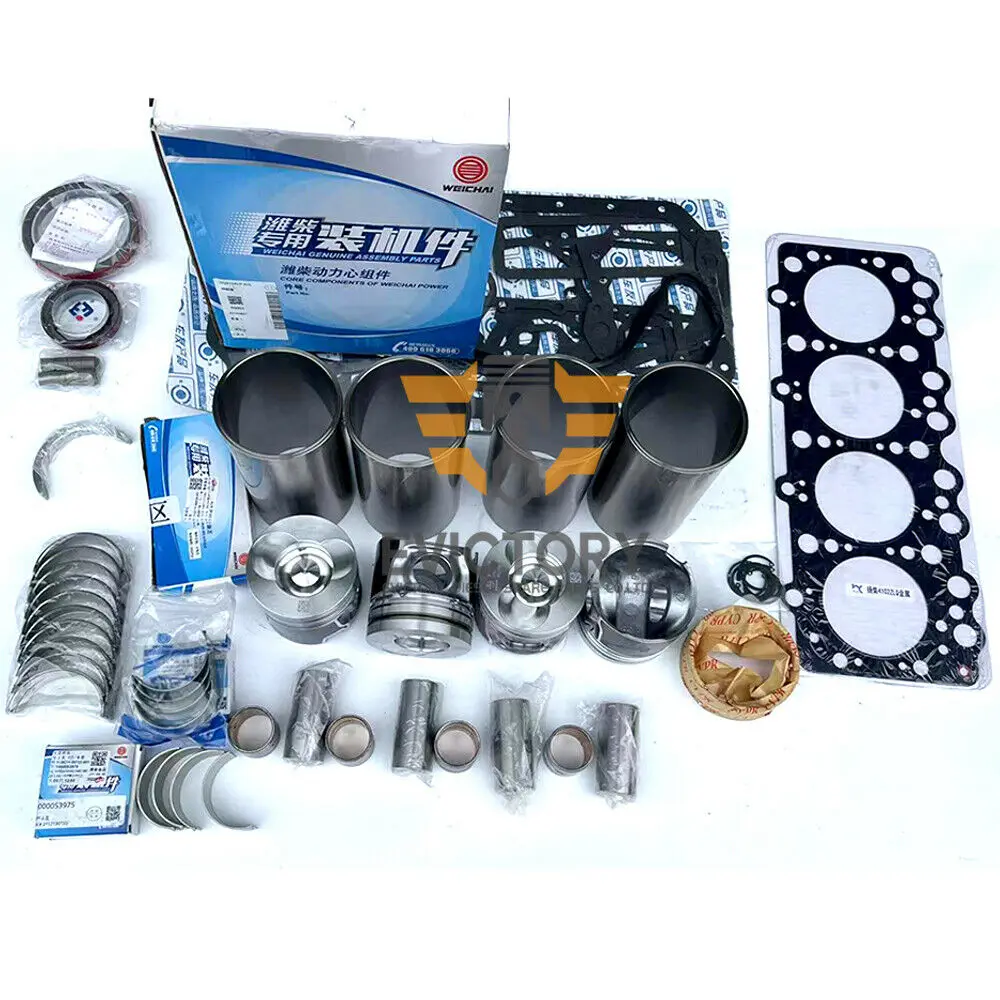 

For Yangchai YZ4102 YZ4102ZLQ YZ4105 Engine Overhaul Rebuild Kit