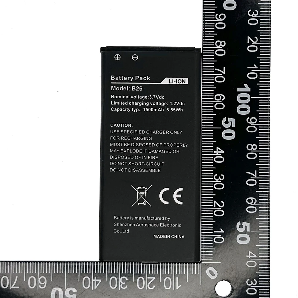 Новый оригинальный аккумулятор CATB26 B26 1500 мАч для мобильного телефона CAT Caterpillar WIFI