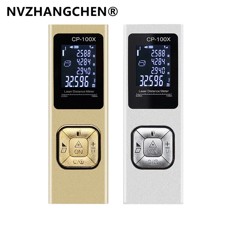 

Laser Rangefinder Trena LCD Digital Display Laser Distance Meter Electric Gauge Measure Ruler USB Charge Diy Home Improvement