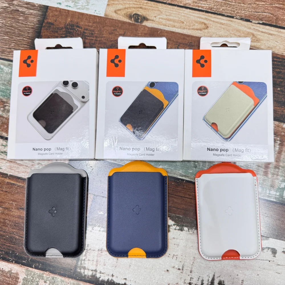 Кошелек-держатель для карт Spigen Nano Pop MagFit (MagFit) для iPhone 17 18 Pro Max и Samsung Galaxy S26 S25 Ultra (art.: 3920dc754e58e) - 3920dc754e58e