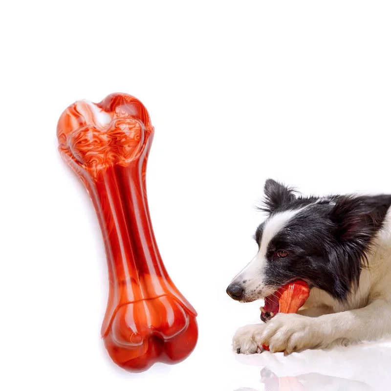 

Durable dog toys actively chew beef flavor dog bones toys dog molars toys nylon dog molars simulated bones
